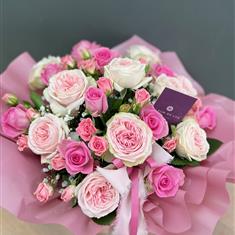 Pink Rose Hat Box