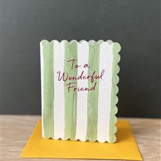 To a Wonderful Friend 